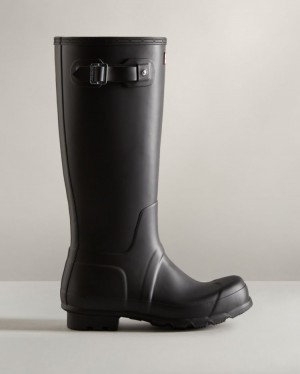 Botas de Agua Altas Hunter Original Tall Rain Hombre Negras Uruguay | K0O-6978