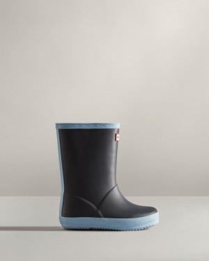 Botas de Agua Bajas Hunter First Classic Insulated Rain Niños Azul Marino Azules Uruguay | G0M-0371