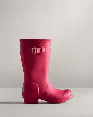 Botas de Agua Bajas Hunter Original Rain Niños Rosas Uruguay | K7I-6155