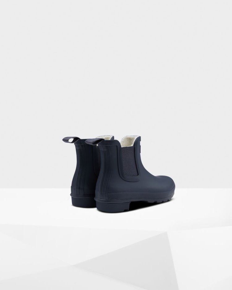 Botas Chelsea Hunter Insulated Chelsea Mujer Azul Marino Uruguay | I5V-7207