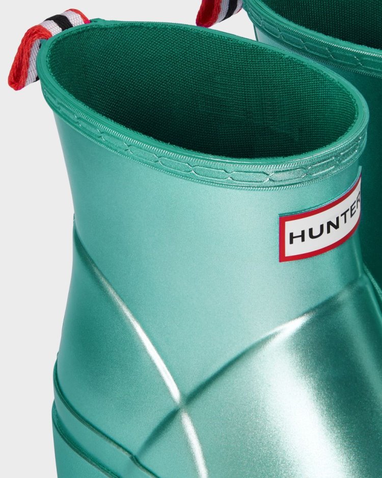 Botas Play Hunter Play Short Nebula Rain Mujer Azules Uruguay | L6Y-4868