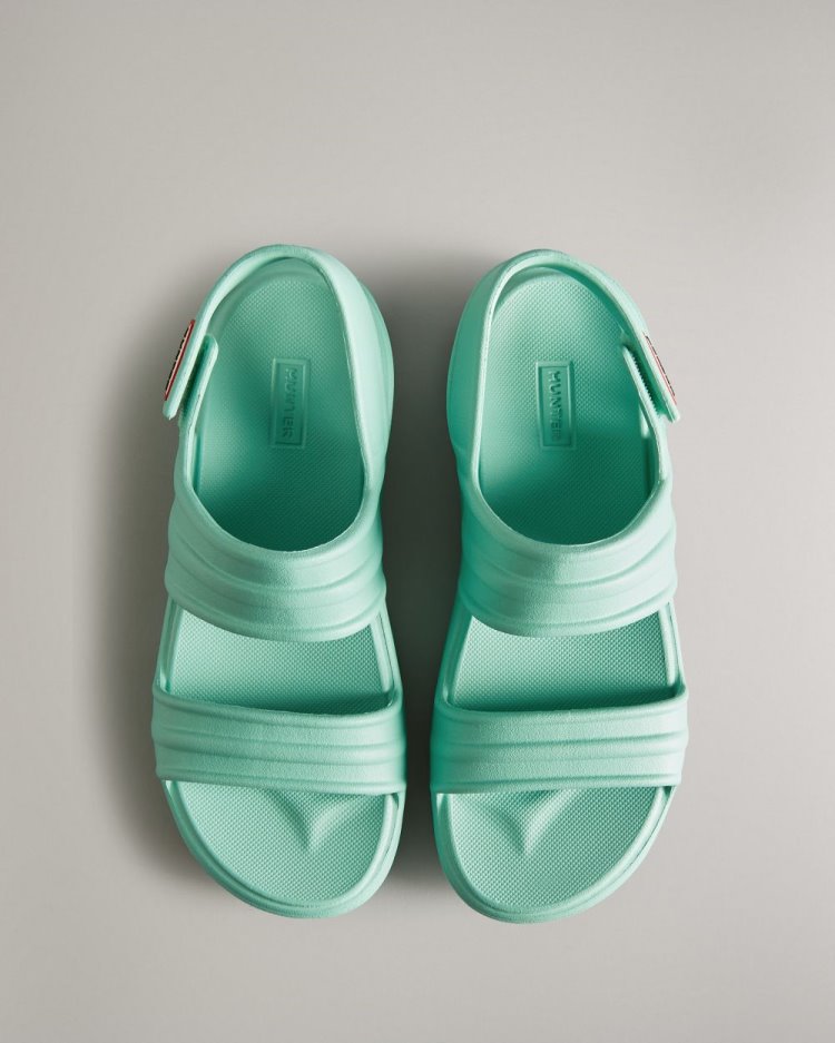 Sandalias Hunter BLOOM™ Mujer Verde Menta Uruguay | T9Z-2988