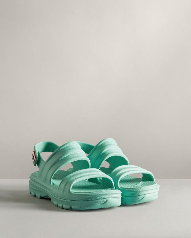 Sandalias Hunter BLOOM™ Mujer Verde Menta Uruguay | T9Z-2988