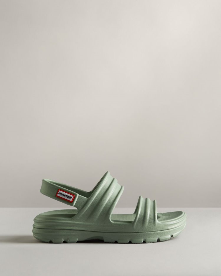 Sandalias Hunter BLOOM™ Mujer Verde Uruguay | Q5T-3709