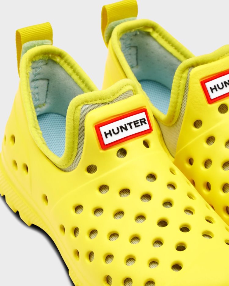 Zapatos De Agua Hunter Lightweight Outdoor Niños Amarillo Verde Menta Uruguay | K6X-9590